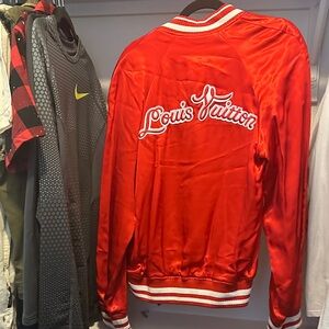 Louis Vuitton Vibrant Red Bomber Jacket